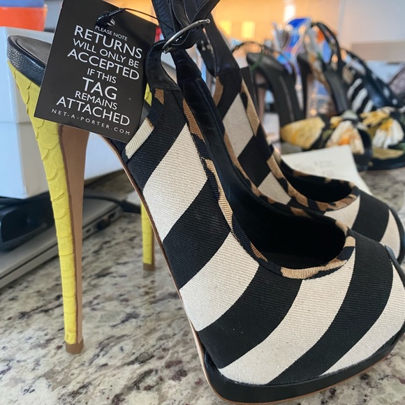 Giuseppe Zanotti striped pump - Picture 1 of 4